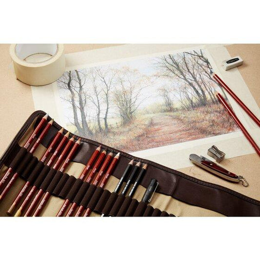 Derwent Drawing Color Pencil Tin Pack Of 24