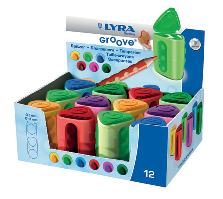 Lyra Groove Twin Hole Sharpener