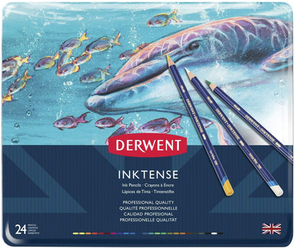 Derwent Inktense Tin Colored Pencil Sets
