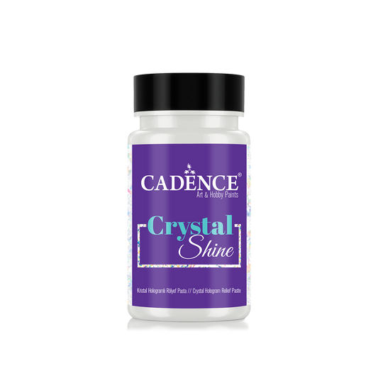 Cadence Crystal Shine Paint 90ml Hologram Effect