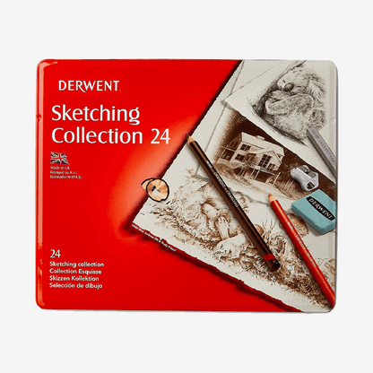 Derwent Sketching Pencil Collection Tin Packs