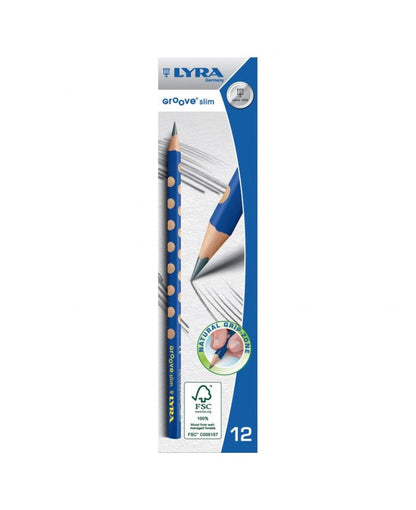 Lyra Slim Groove Hb Lead Pencil Single Piece