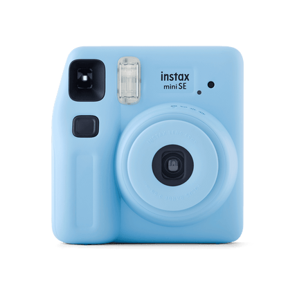 Instax mini SE Instant Film Camera Blue with 10 Films