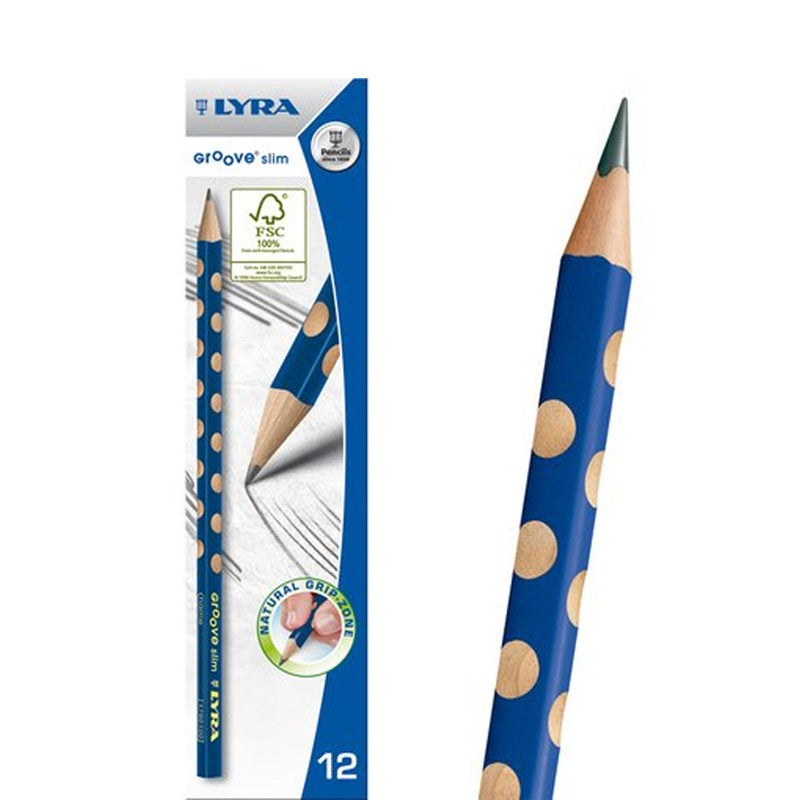Lyra Slim Groove Hb Lead Pencil Single Piece