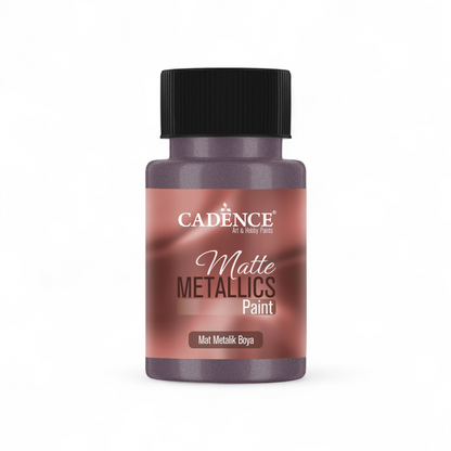 Cadence Matte Metallic Paints 50ml