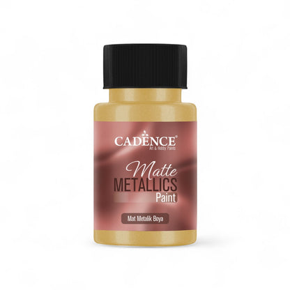 Cadence Matte Metallic Paints 50ml