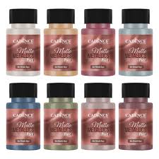 Cadence Matte Metallic Paints 50ml